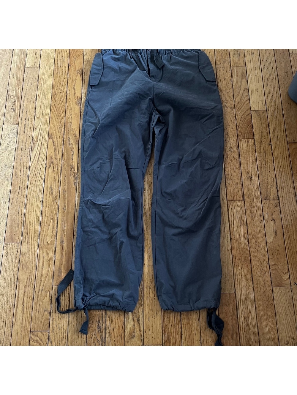 Bench Charcoal Drawstring Casual Pants Large
